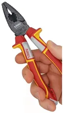 Alloid Набор диэлектрических отверток Felo SL/PH/PZ E-Slim ERGONIC, бокорезов, плоскогубцев, длинногубцев, стриппера и отвертки тестера напряжения сети в сумке, 11 шт 41381104 наборы инструментов